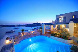 ΠΑΡΑΘΑΛΑΣΣΙΑ ΒΙΛΑ LA VIE IN BLUE ΟΡΝΟΣ ΜΥΚΟΝΟΣ